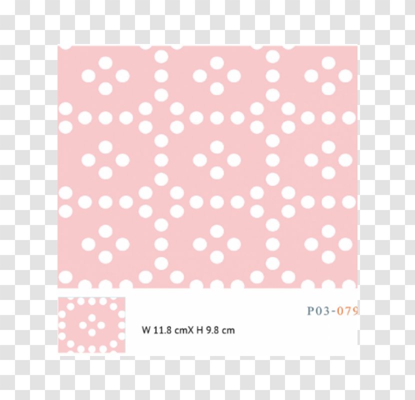 Polka Dot Textile Line Point Pink M Transparent PNG