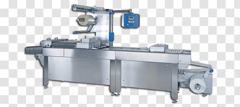 Thermoforming Packaging And Labeling Food Machine - Canning - Cheese Transparent PNG