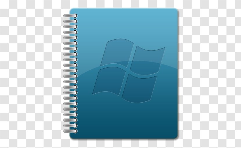 Laptop Notebook - Aqua Transparent PNG