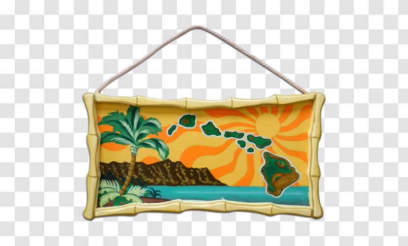 Hawaiian Islands Wooden Roller Coaster Rectangle - Shoulder Bag - Hawaii Island Transparent PNG