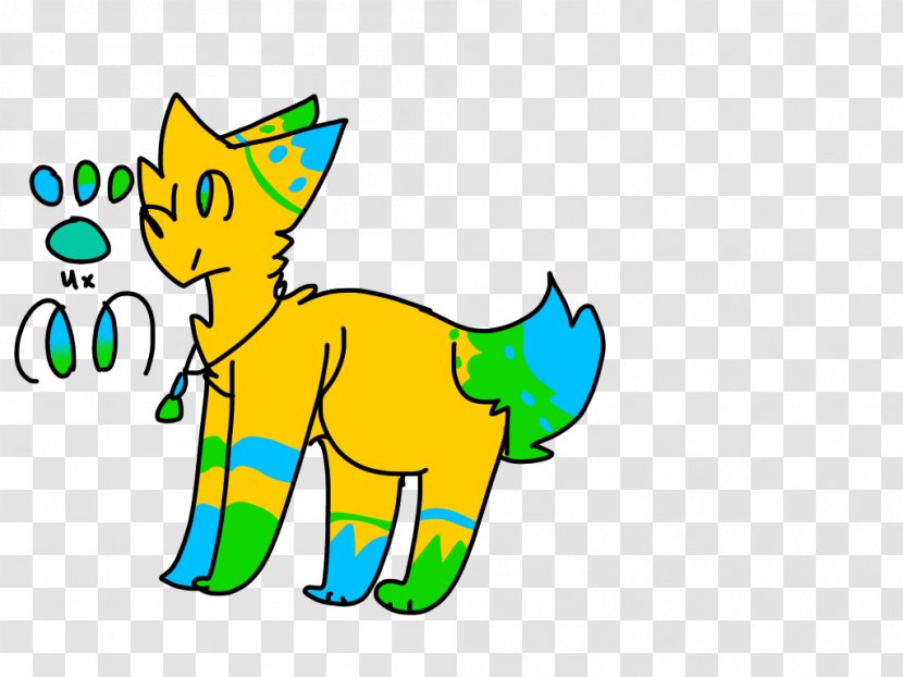 Cat Clip Art Cartoon Line Character - Tail Transparent PNG