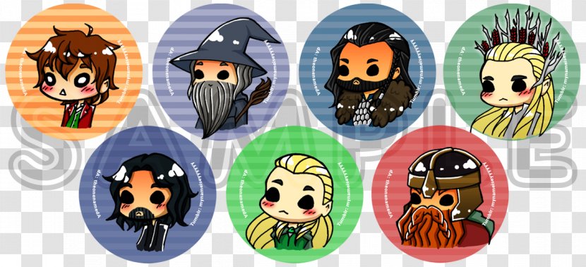 The Hobbit Legolas Bilbo Baggins Gandalf Lord Of Rings - Fellowship Ring - Daily Decoration Transparent PNG