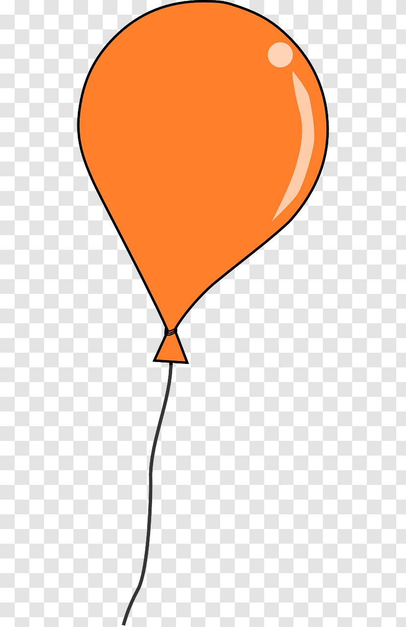 Balloon Free Content Clip Art - Orange - Cliparts Transparent PNG