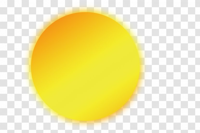 Yellow Orange Circle Wallpaper - Moon Transparent PNG