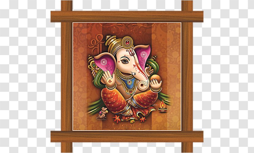 Lakshmi Ganesha Krishna Janmashtami Hinduism - Bhagavan - Wooden Cross Transparent PNG