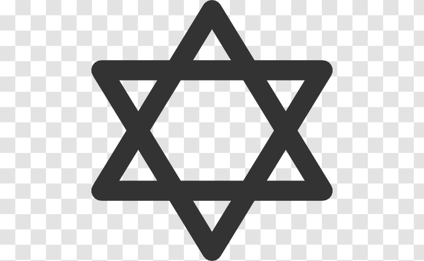 Star Of David Judaism Jewish Symbolism Transparent PNG