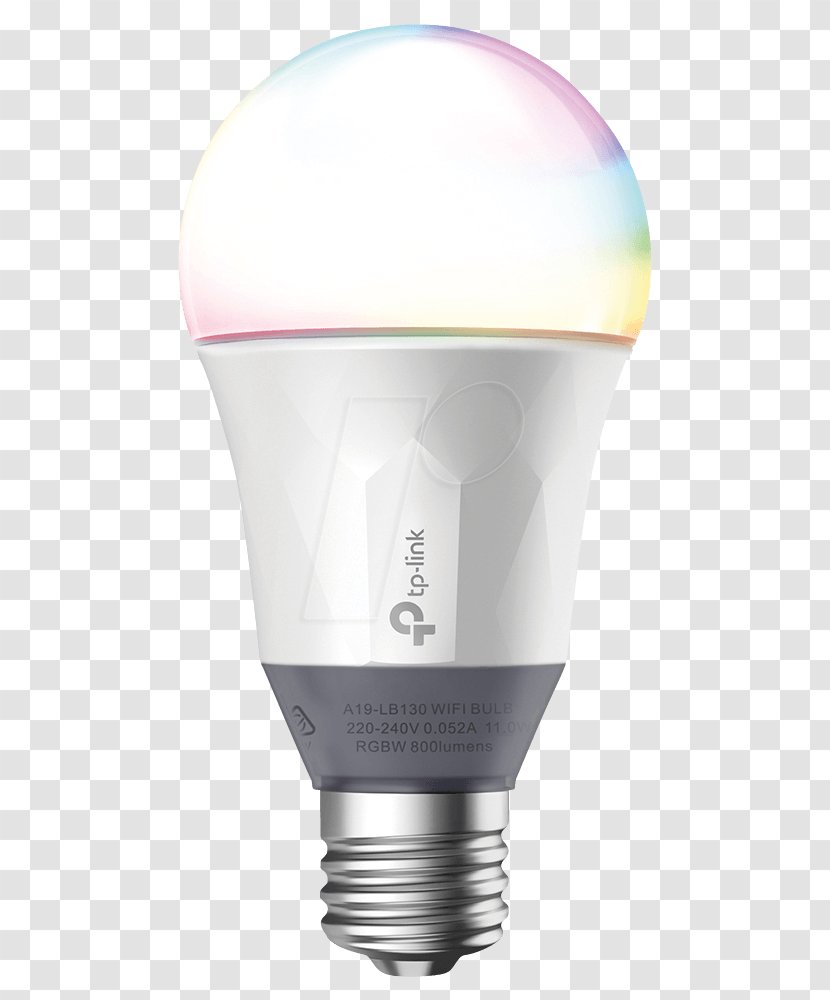 TP-Link Smart Wi-Fi LED Bulb With Dimmable Light TP Link Plug - Identification Transparent PNG