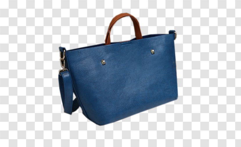 Handbag Electric Blue Cobalt - Taobao Copywriter Transparent PNG