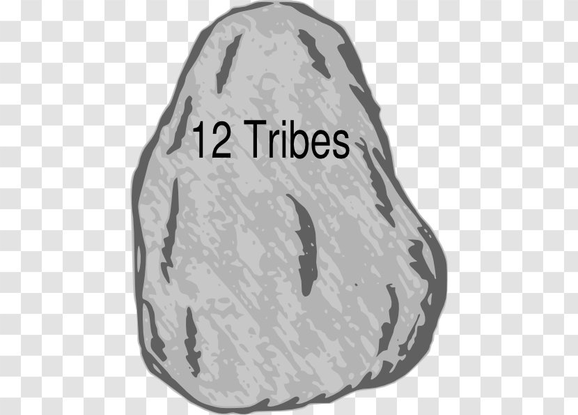 Clip Art Rock Free Content Image Openclipart - Boulder - 12 Tribes Of Israel Transparent PNG