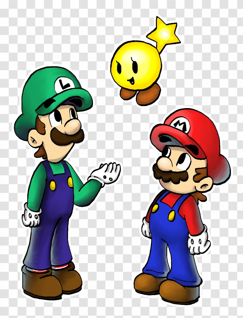 Mario & Luigi: Superstar Saga Bowser's Inside Story Dream Team - Series - Luigi Transparent PNG