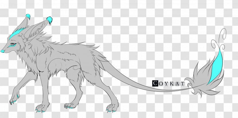 Line Art Drawing - Tree - Wolf Furry Transparent PNG