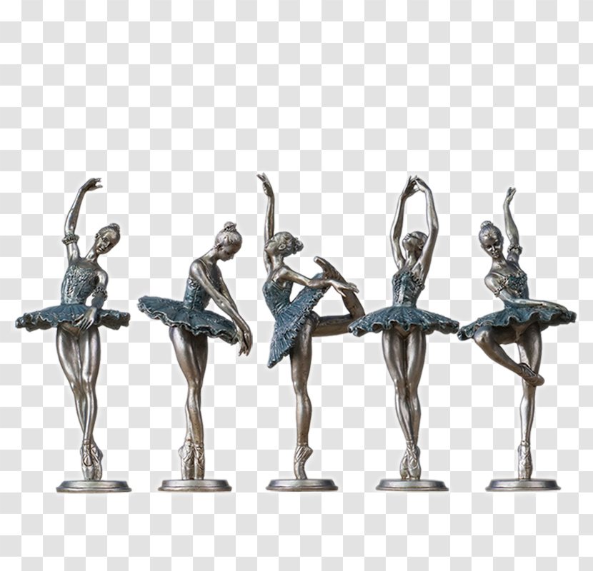 Ballet Dancer Sculpture Swan Lake - Art - Home Decorations Ornaments Transparent PNG