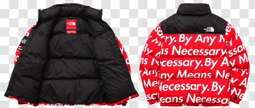 Nuptse Supreme The North Face Jacket Windbreaker - Clothing Transparent PNG