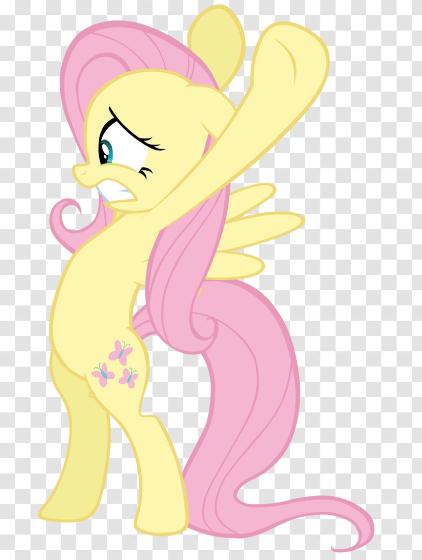 My Little Pony Fluttershy Derpy Hooves Horse - Silhouette Transparent PNG