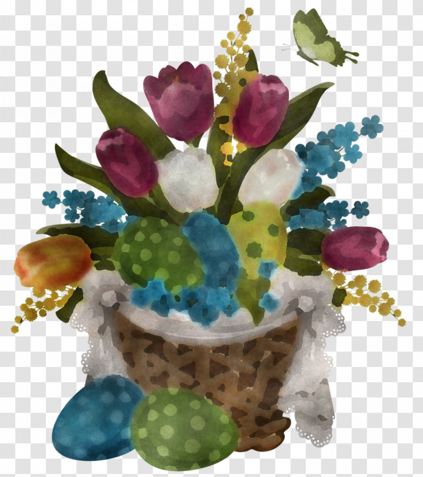 Flowerpot Flower Plant Tulip Watercolor Paint Transparent PNG