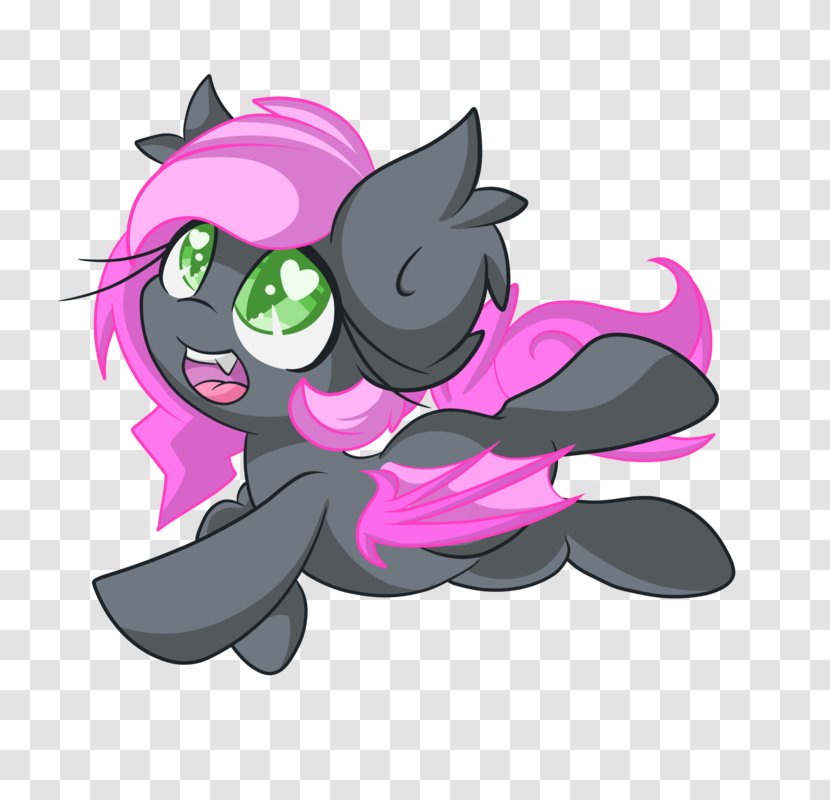 Pony Cat Horse Illustration Bat - Carnivoran Transparent PNG