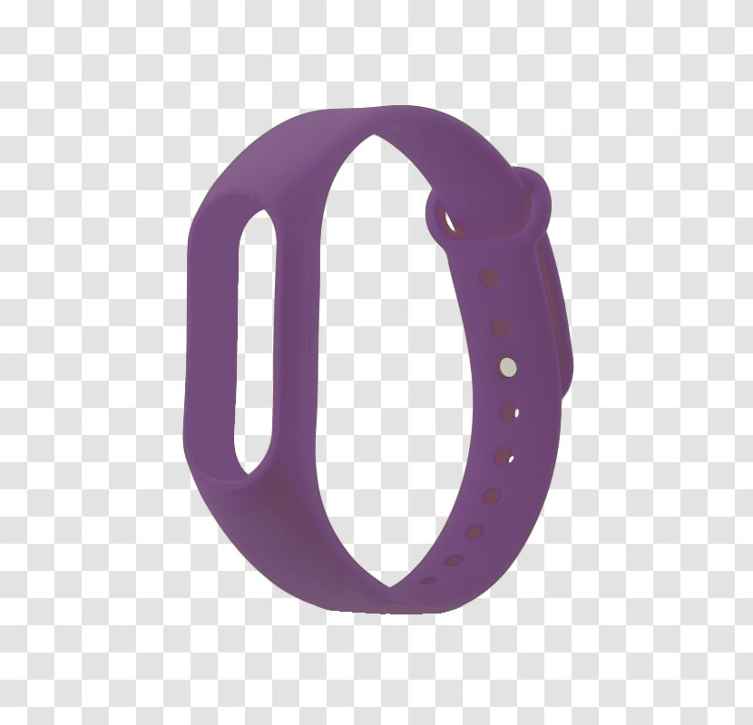 Xiaomi Mi Band 2 Wristband Bracelet - Ip Code - Purple Color Transparent PNG