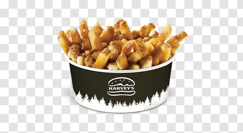 Poutine French Fries Vegetarian Cuisine Gravy Harvey's - Restaurant - Cheese Transparent PNG