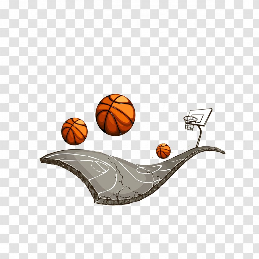 Basketball Court Streetball Clip Art - Shutterstock - And Transparent PNG