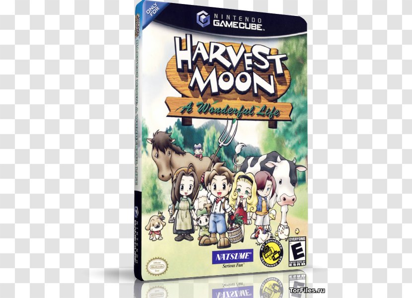 Harvest Moon: A Wonderful Life Another GameCube PlayStation 2 - Video Game - Moon Transparent PNG