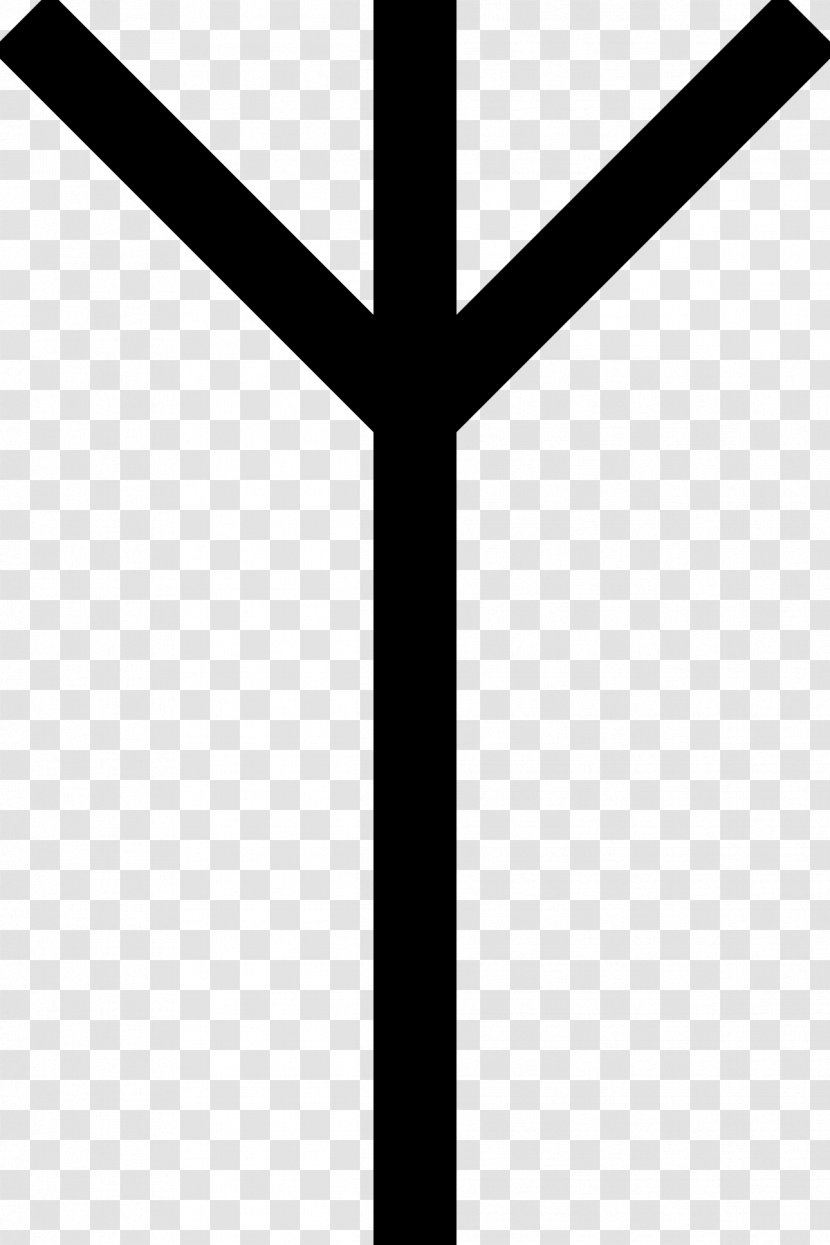 Algiz Runes Elder Futhark Symbol Fehu Transparent PNG
