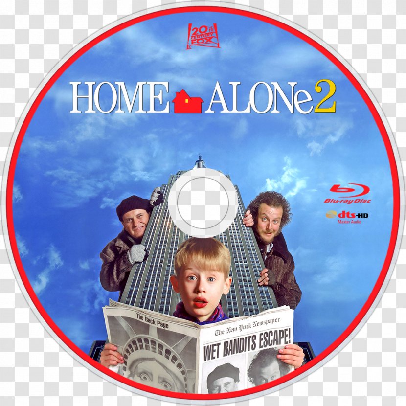New York City Home Alone 2: Lost In Blu-ray Disc Film Series DVD - Compact Transparent PNG