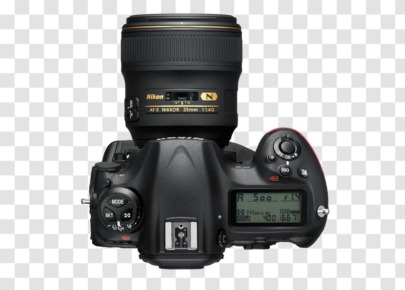 Nikon D500 Canon EOS-1D X Mark II D4S - D5 - Camera Transparent PNG