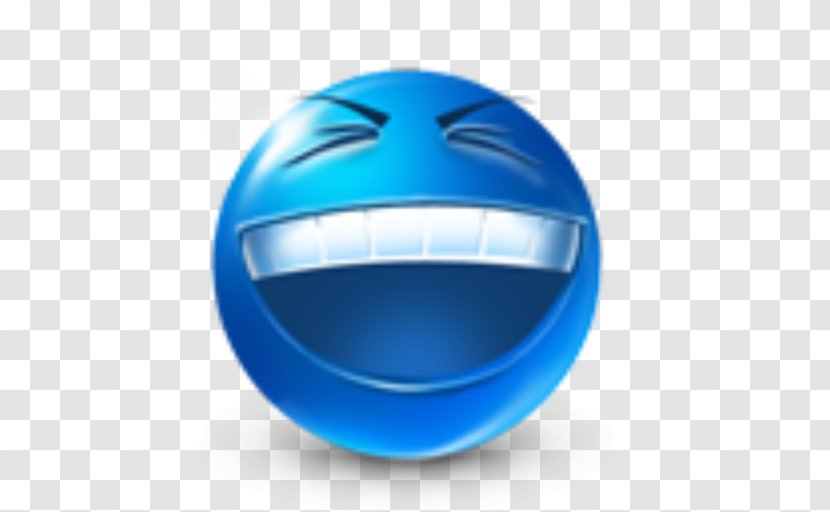 Emoticon Smiley Emotion Clip Art - Electric Blue Transparent PNG