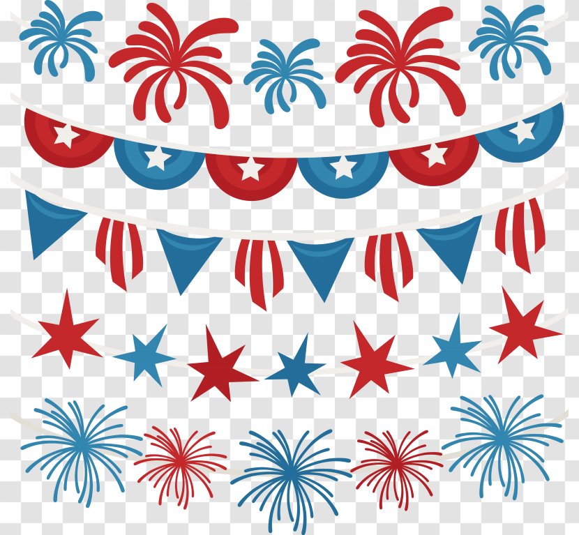 Independence Day Banner Clip Art - Cricut - Free Fourth Of July Pictures Transparent PNG