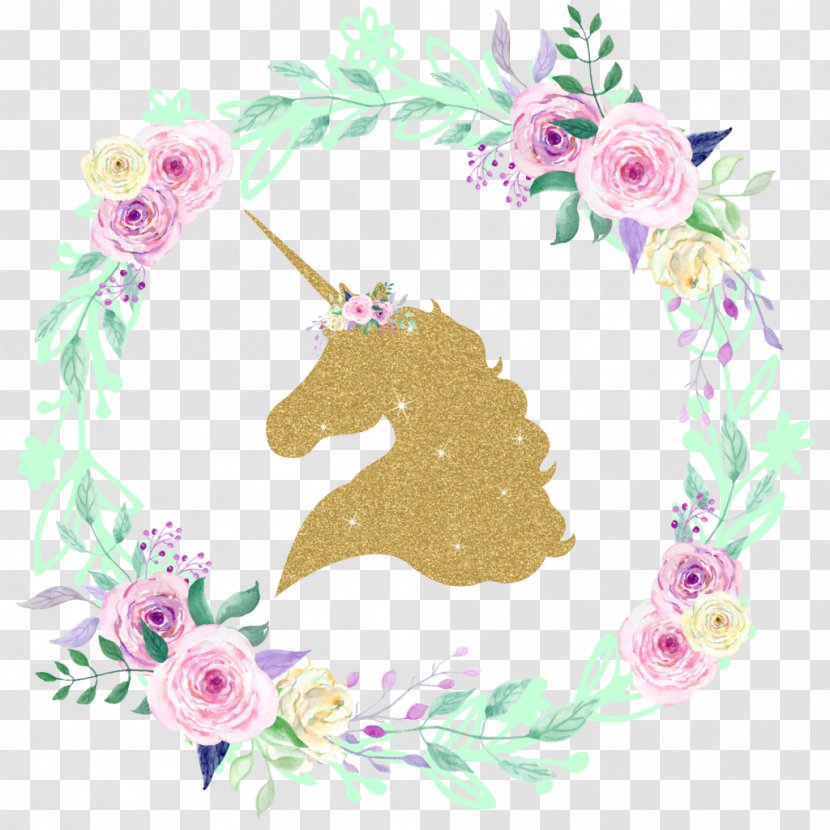 Unicorn Glitter Decal Iron-on Clip Art - Textile - Background Transparent PNG