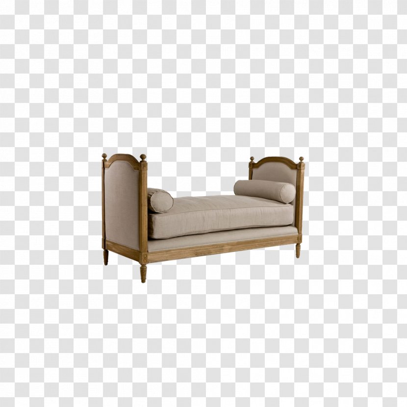 Daybed Chaise Longue Mattress Furniture - Louis Xvi Style - Bed Transparent PNG