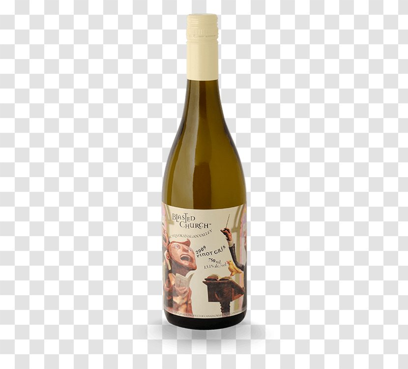 Blasted Church Vineyards Wine Okanagan Valley Pinot Gris Liqueur - Grape Transparent PNG