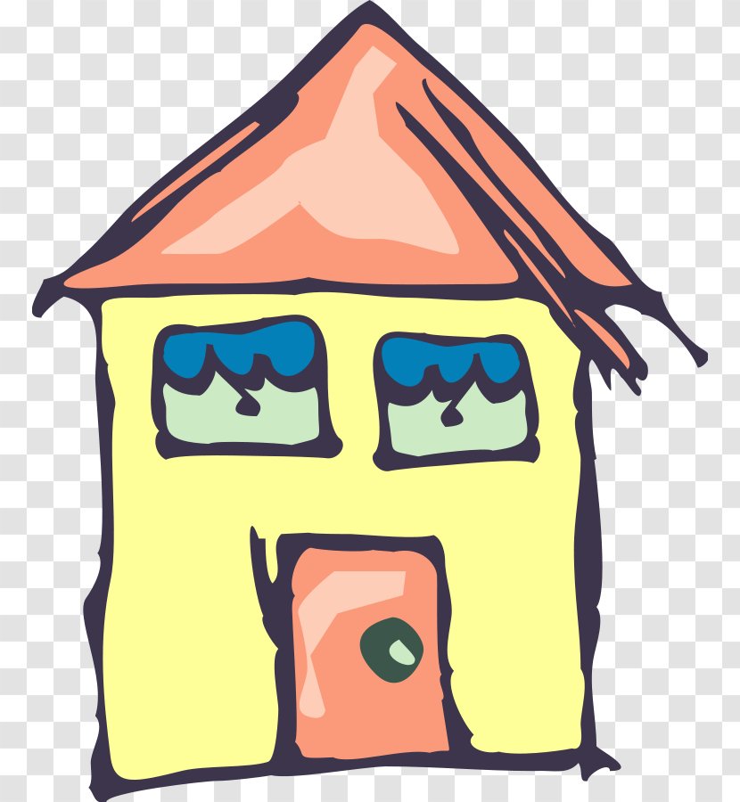 House Drawing Building Clip Art - Area - School Clipart Transparent PNG