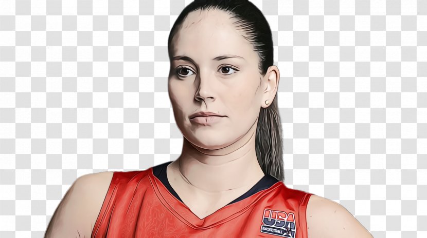 Sue Bird - Hair - Smile Black Transparent PNG