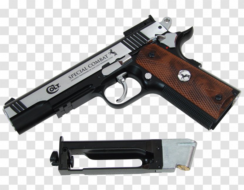M1911 Pistol Air Gun Firearm Colt's Manufacturing Company - Barrel - Weapon Transparent PNG