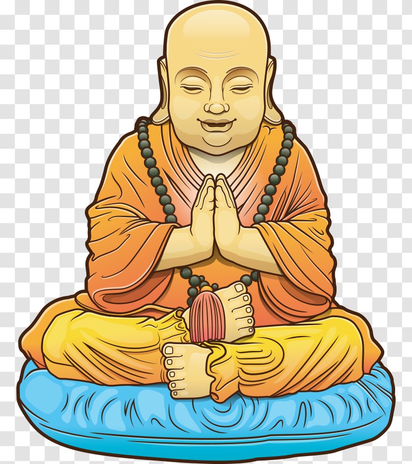 Ghum Monastery Maitreya Buddhahood Buddhism - Sitting - Buddha With Folded Hands Transparent PNG