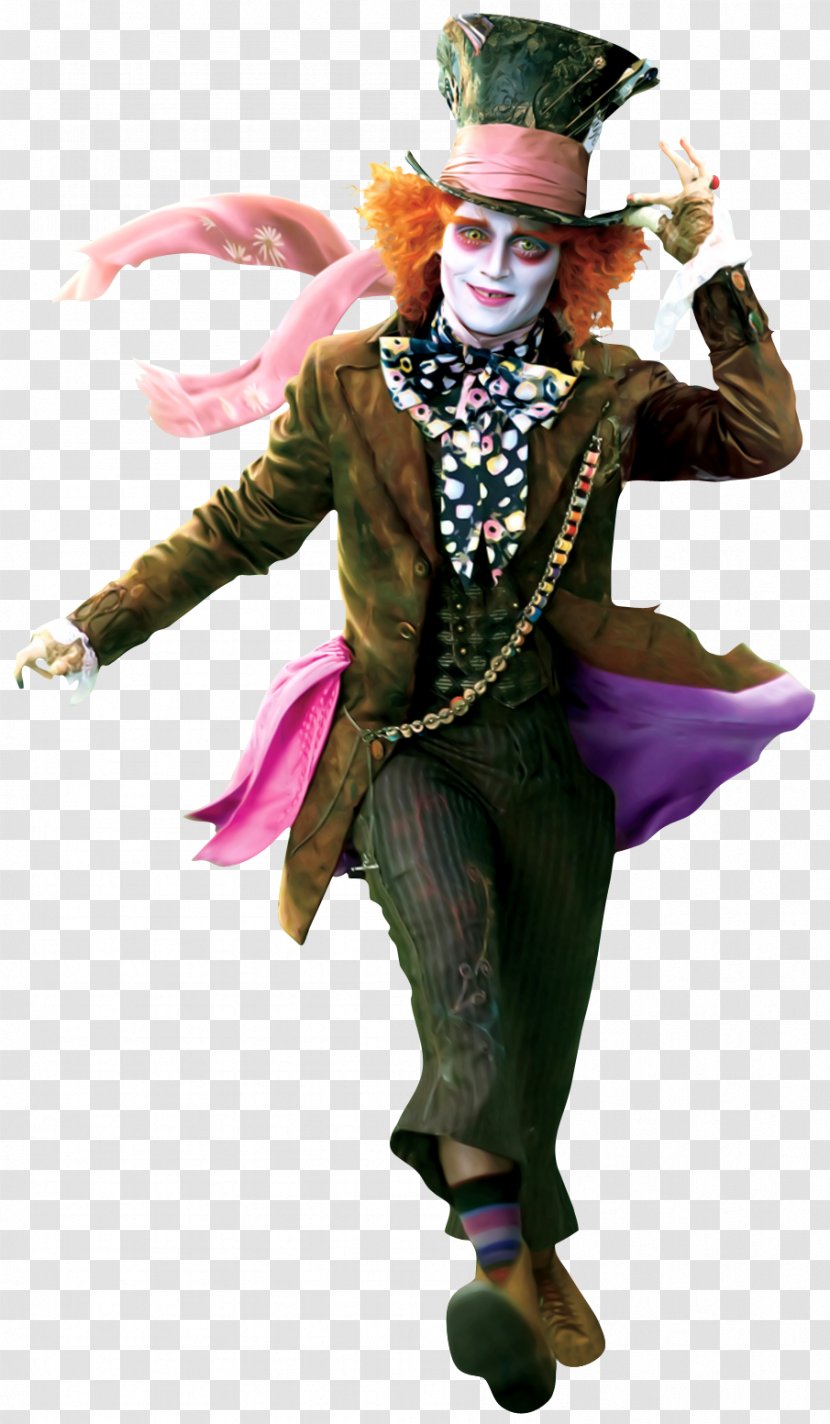 The Mad Hatter Alice In Wonderland Queen Of Hearts Red - Clown - Prince Fairy Tale Transparent PNG