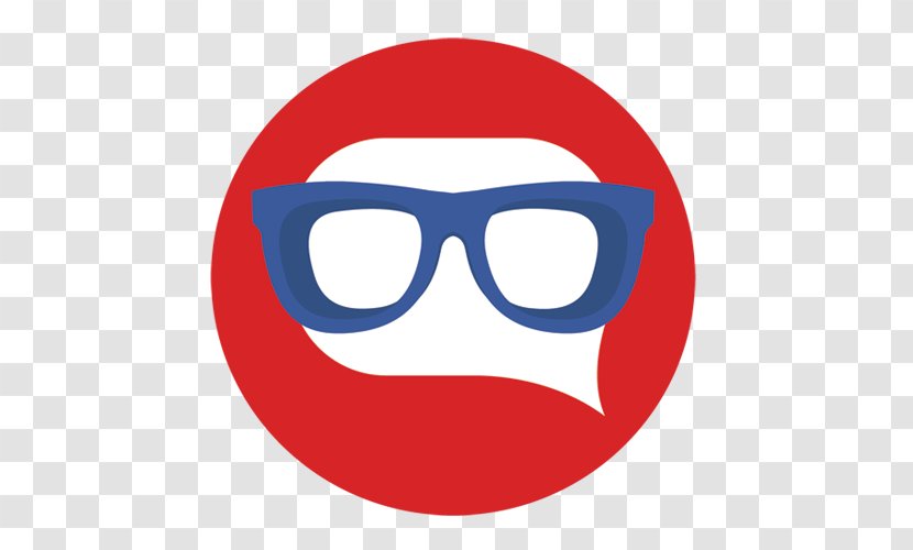 Brazil Nerds Glasses Logo - Red - Nerd Transparent PNG