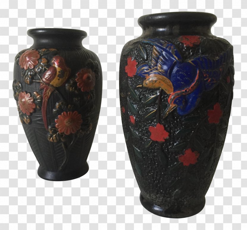 Chalkware Ceramic Vase Pottery Jar - Artifact - Iron Transparent PNG