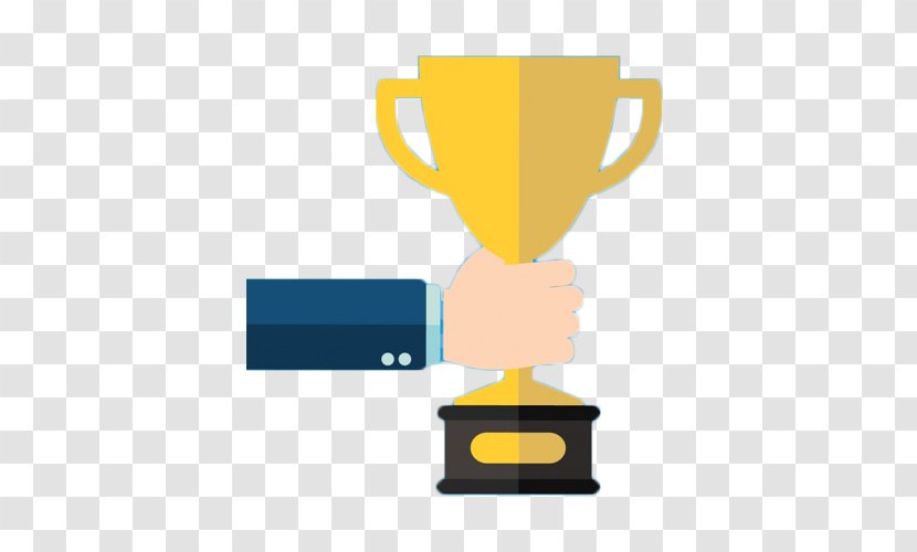 Award Euclidean Vector Illustration - Art - Free Hand To Pull The Trophy Element Transparent PNG