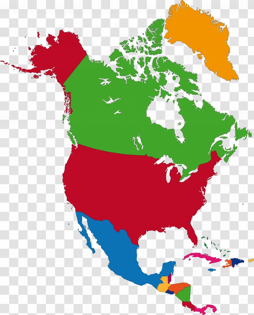 United States World Map Clip Art - Vector Transparent PNG