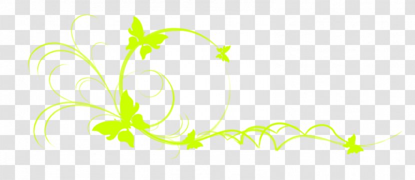 Logo Plant Stem Graphic Design Leaf Flower - Flora - Green Butterfly Transparent PNG