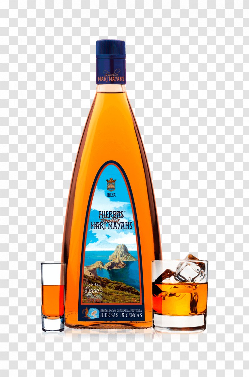 Liqueur Hierbas Ibicencas Distilled Beverage Distillation - Augardente De Herbas - Familias Transparent PNG