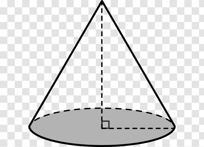 Cone Geometric Shape Geometry Mathematics - Point - Shapes Transparent PNG