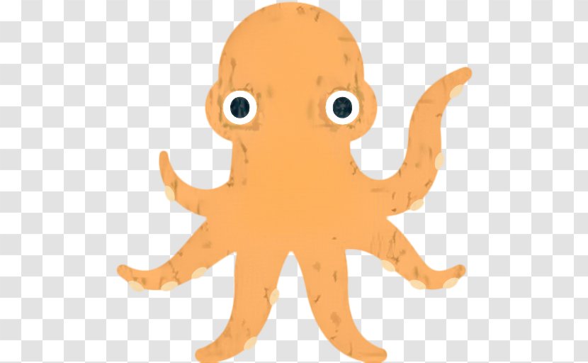 Octopus Cartoon - Giant Pacific - Animation Finger Transparent PNG