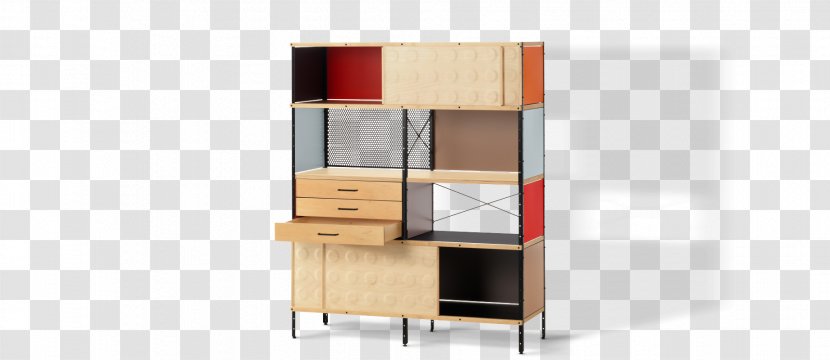 Eames Storage Unit House Charles And Ray Shelf Bookcase Transparent PNG
