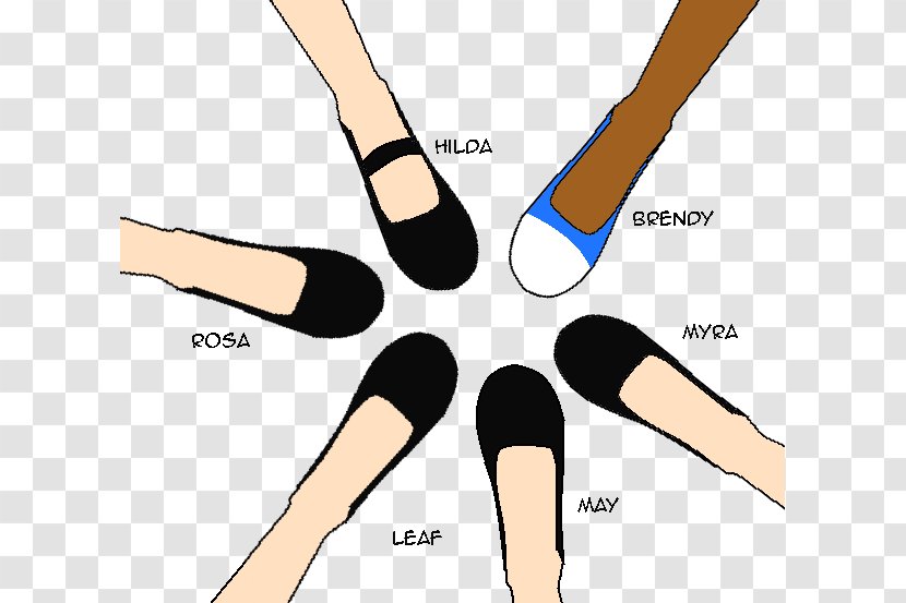 Thumb Shoe DeviantArt Ballet Flat - Cartoon - Brawon Mary Jane Shoes For Women Transparent PNG