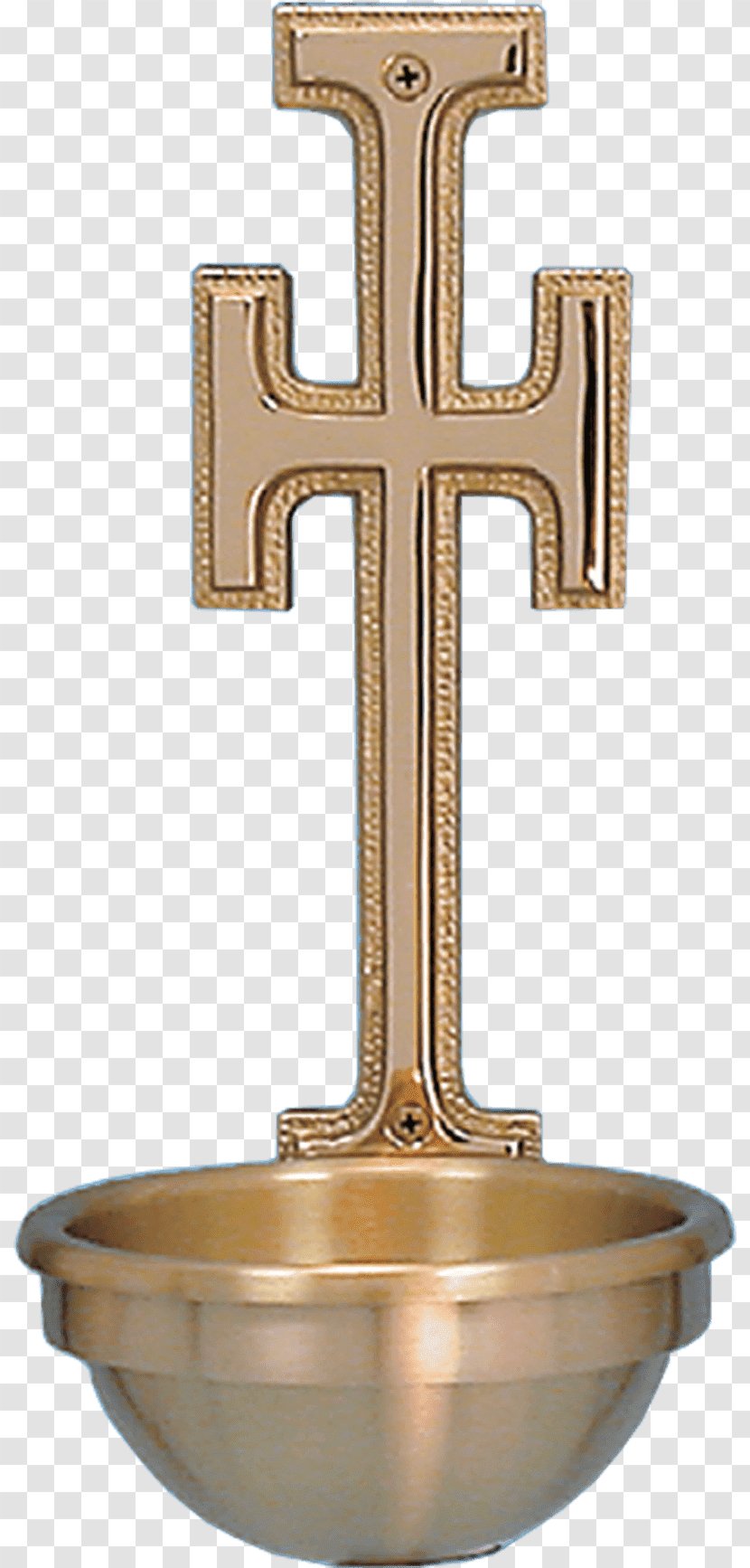 Holy Water Font Crucifix Christian Cross - Aquinas More Catholic Goods Transparent PNG