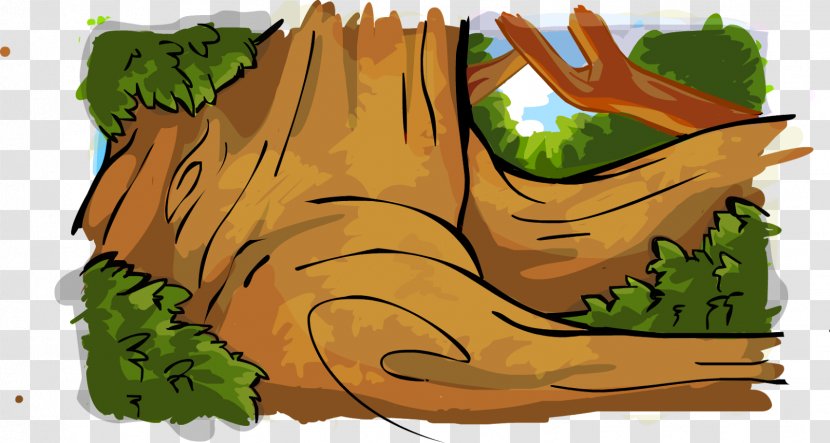 Greens Leaf Illustration Cartoon Character - Rock Transparent PNG