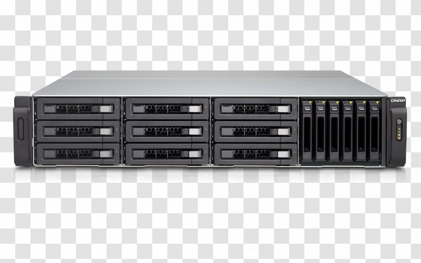 Network Storage Systems QNAP TVS-1582TU 15-Bay NAS Enclosure Category Small/Medium Business SMB Serial Attached SCSI Systems, Inc. Qnap TVS-1582TU-I - Ata - Inc Transparent PNG